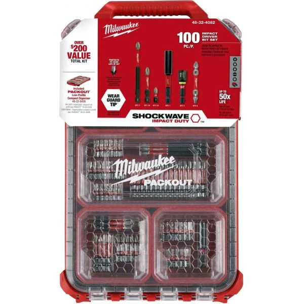 punta-bit-packout-100pz-milwaukee